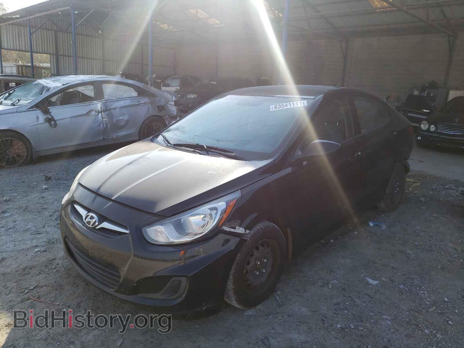 2013 HYUNDAI ACCENT - VIN: KMHCT4AE7DU555446 - Фото 2