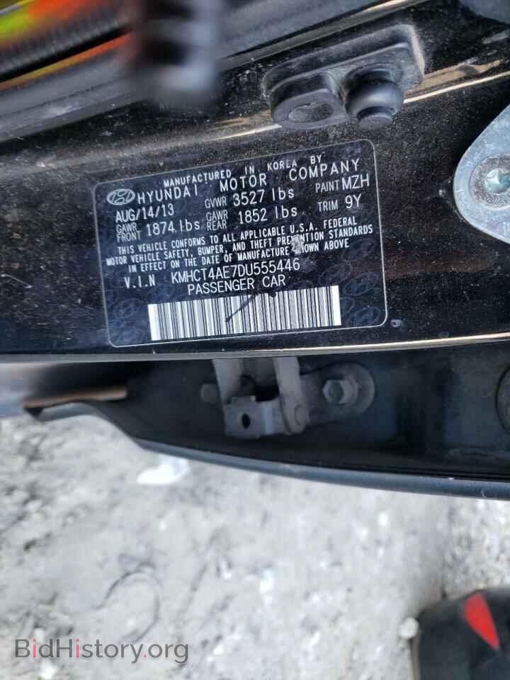 2013 HYUNDAI ACCENT - VIN: KMHCT4AE7DU555446 - Фото 10