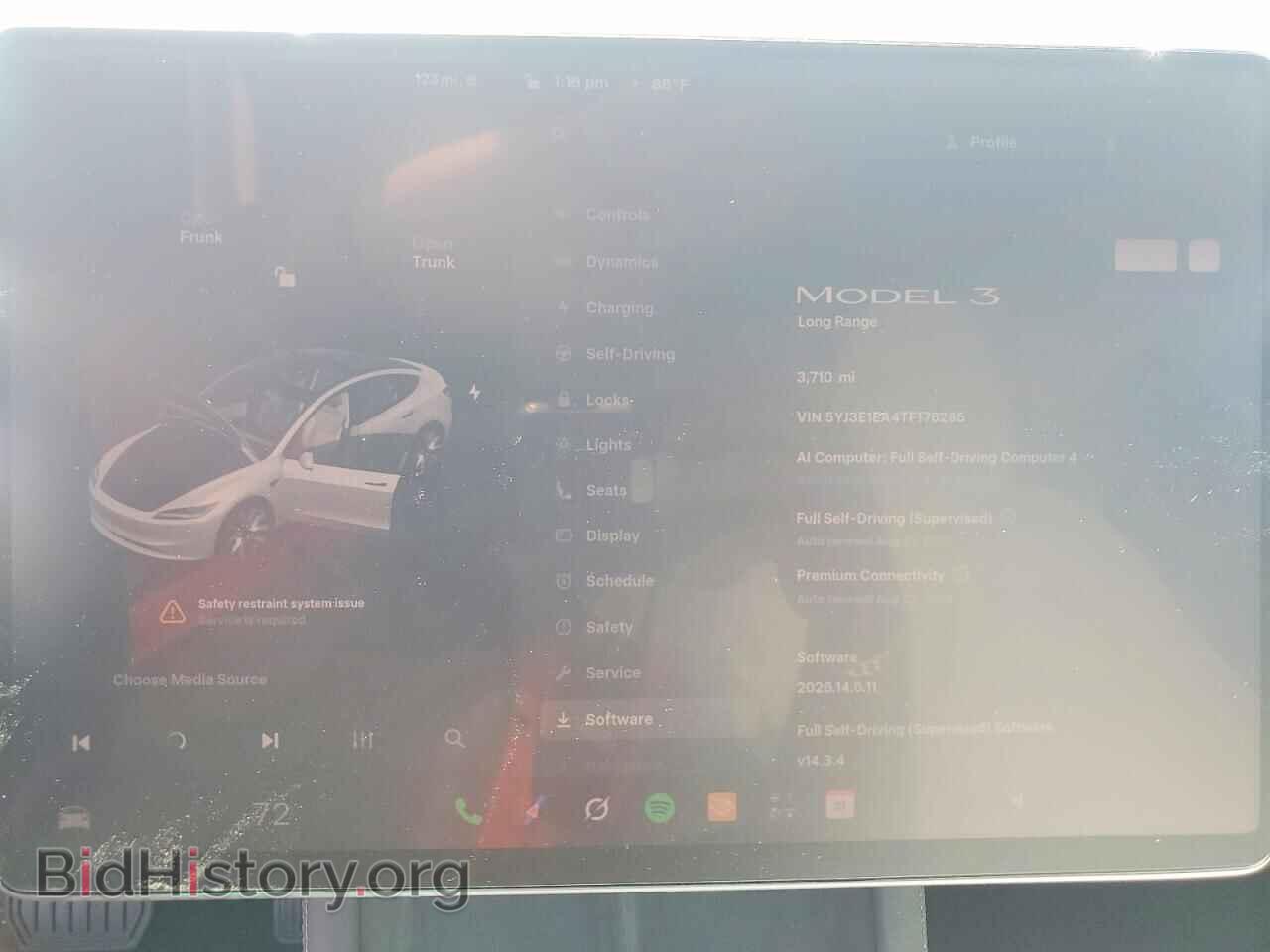 2026 TESLA MODEL 3 - VIN: 5YJ3E1EA4TF176285 - Photo 9