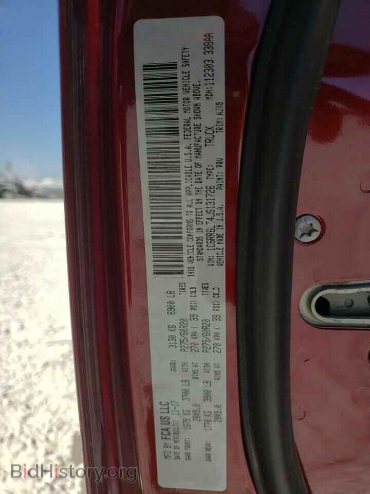 2018 RAM 1500 - VIN: 1C6RR6LT4JS131726 - Фото 10