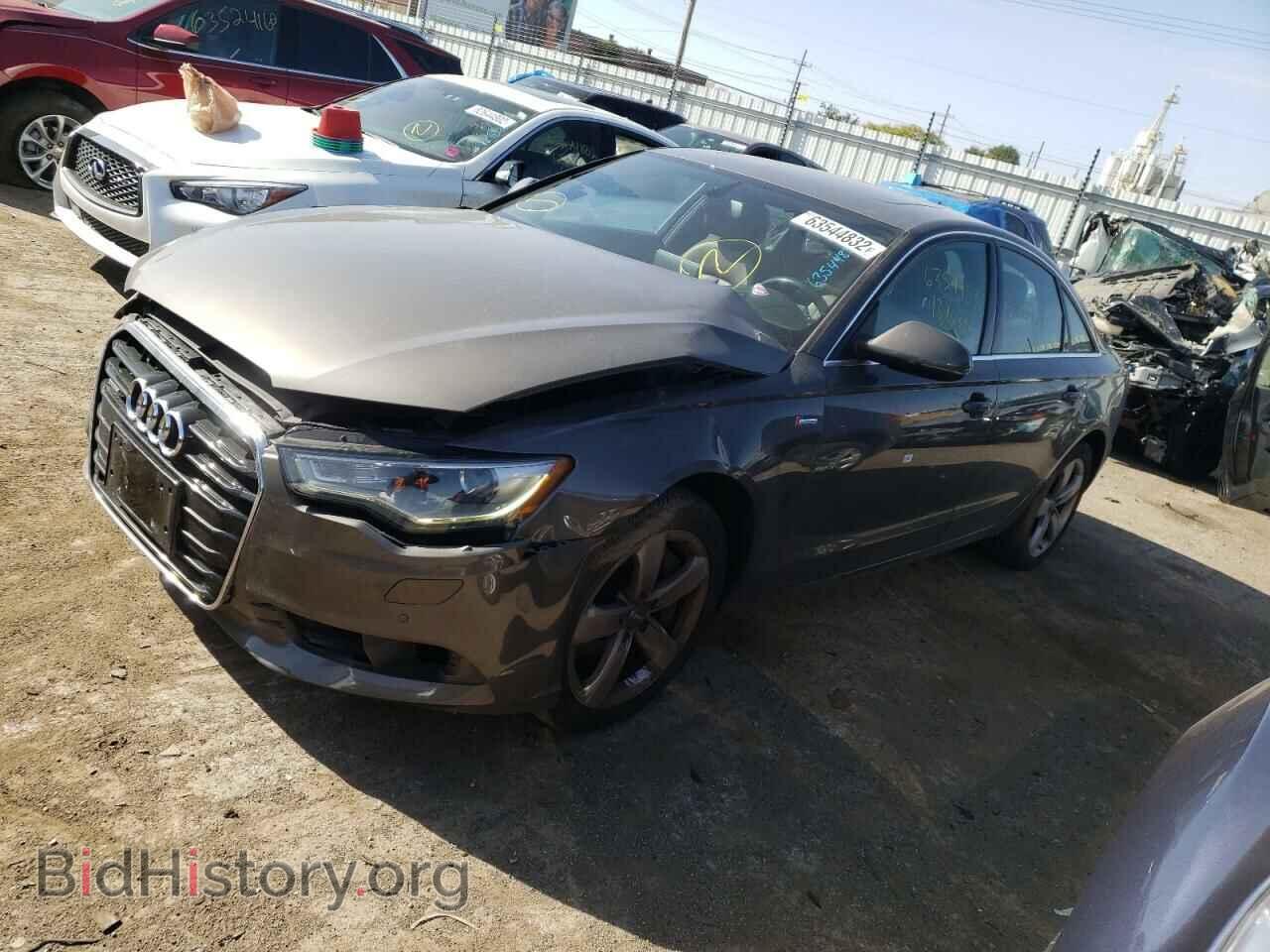 2012 AUDI A6 - VIN: WAUGGAFC1CN036558 - Фото 2