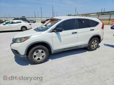 2014 Honda CRV LX, белый — VIN 5J6RM4H30EL006575, Copart