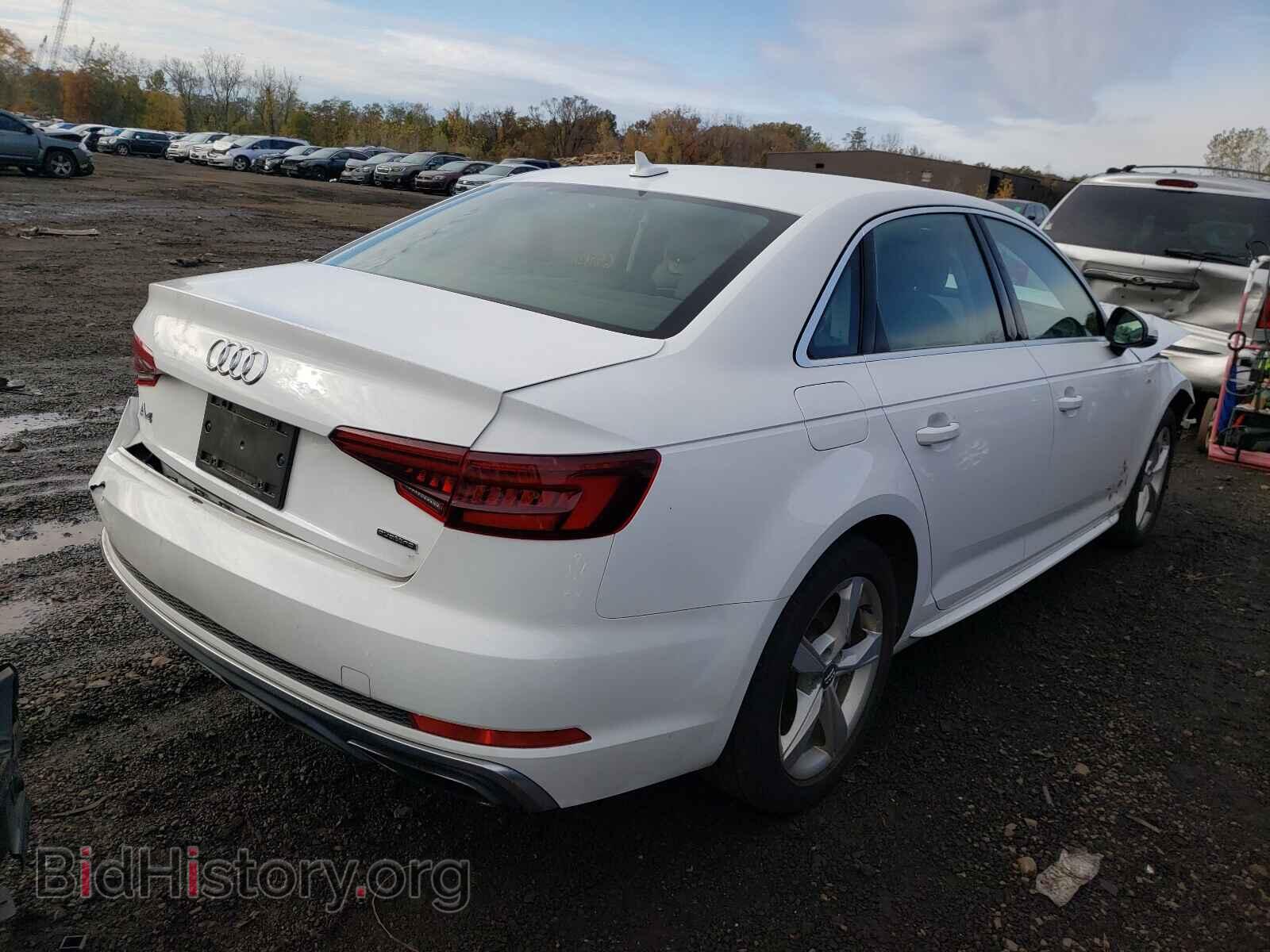 2019 AUDI A4 - VIN: WAUDNAF47KA015530 - Фото 4