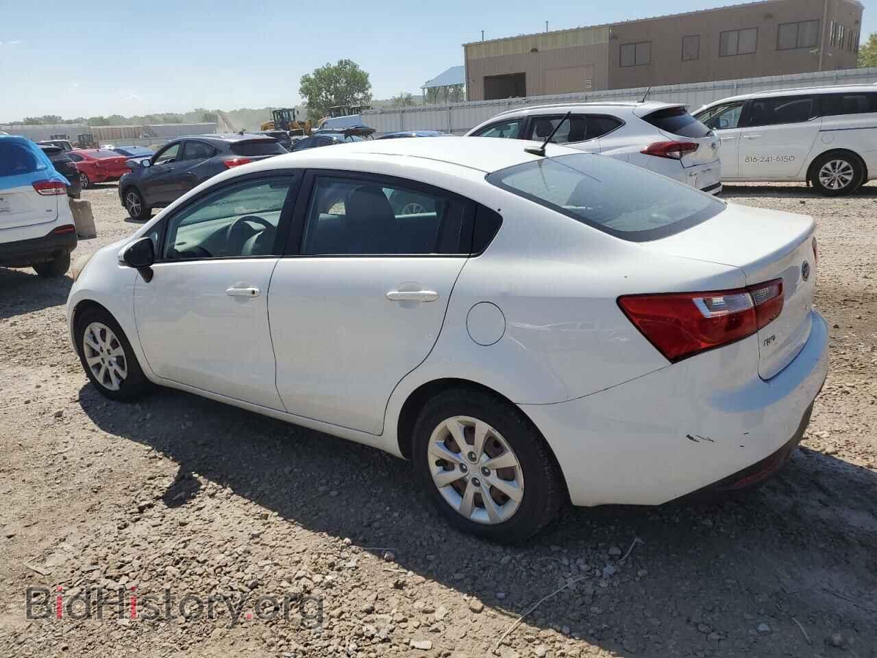 2012 KIA RIO - VIN: KNADM4A39C6072285 - Фото 2
