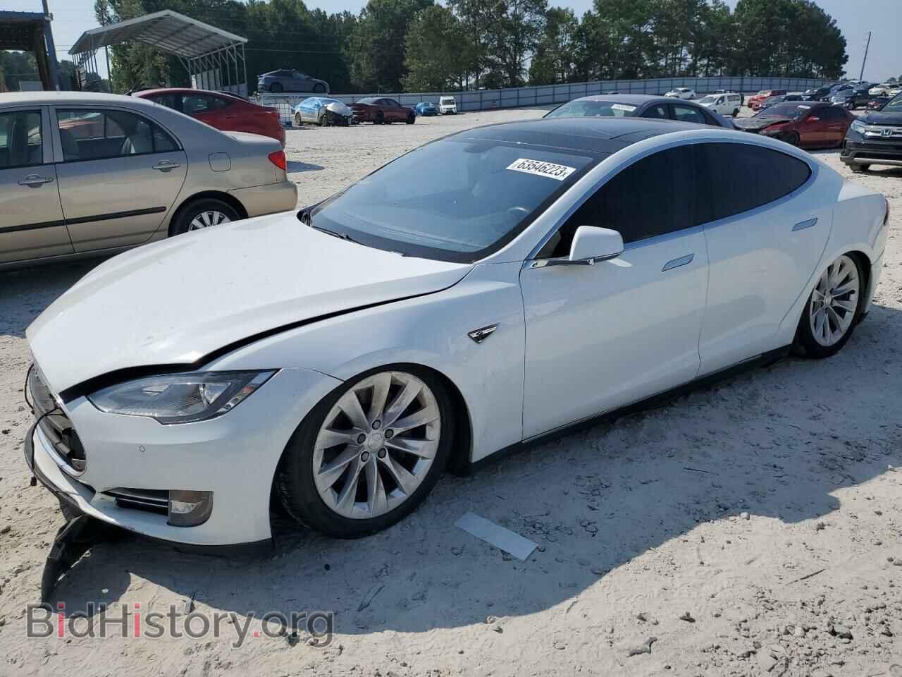 Photo 5YJSA1H11EFP47480 - TESLA MODEL S 2014