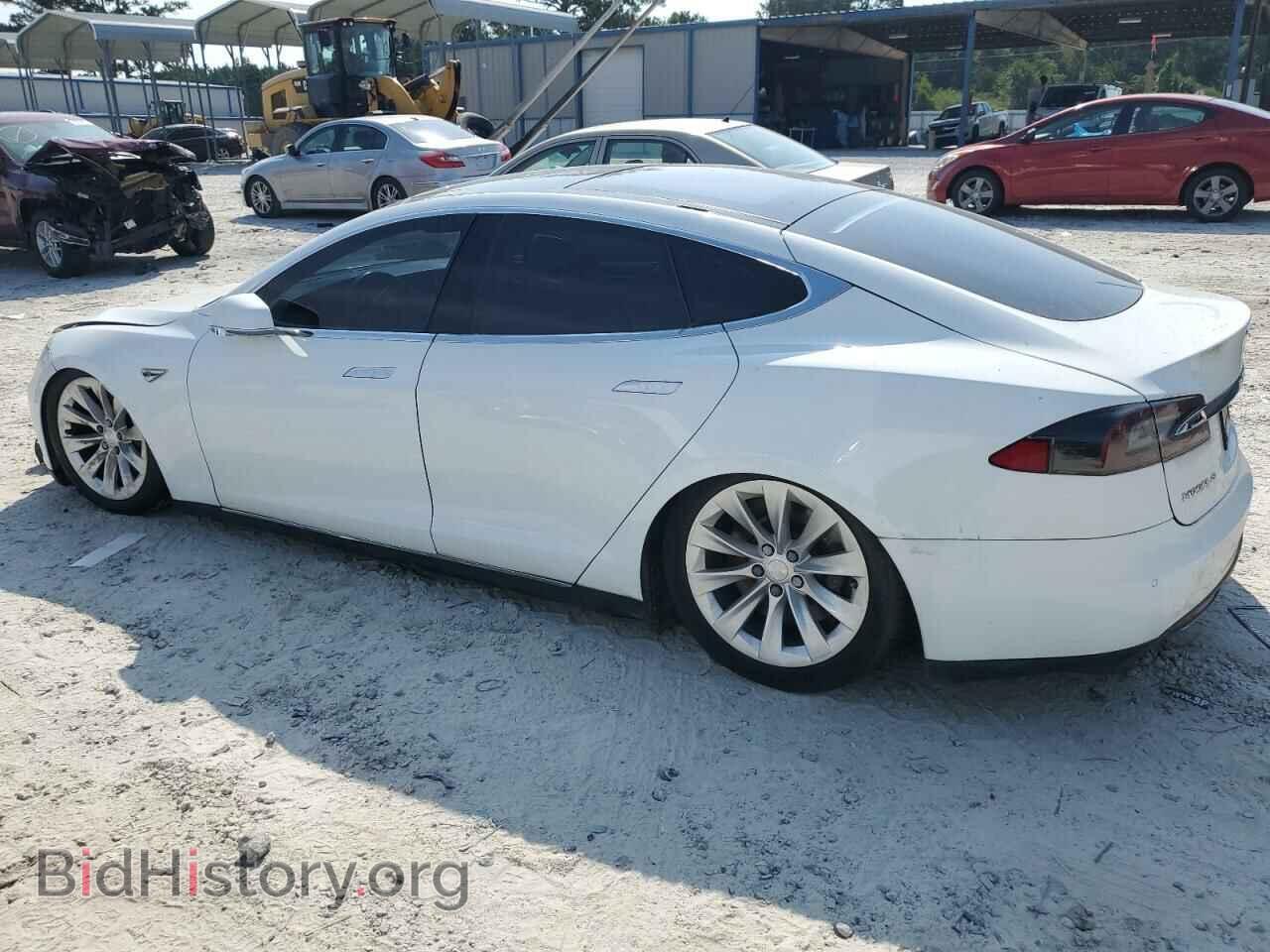2014 TESLA MODEL S - VIN: 5YJSA1H11EFP47480 - Фото 2