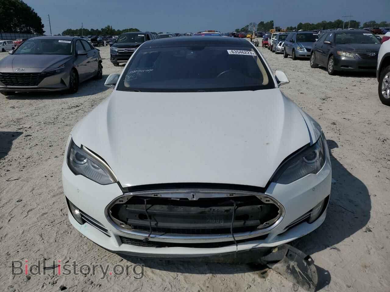 2014 TESLA MODEL S - VIN: 5YJSA1H11EFP47480 - Фото 5