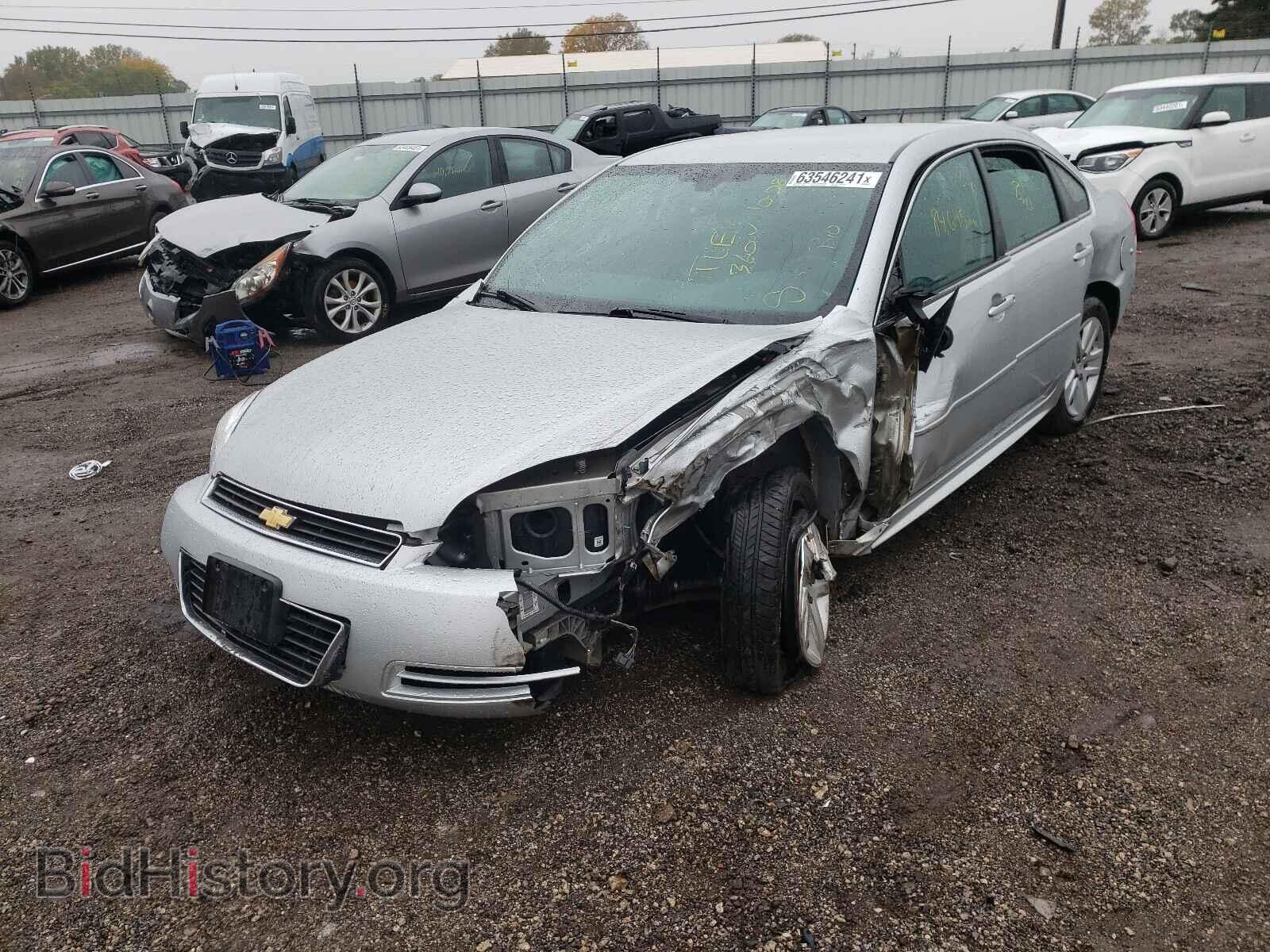 2011 CHEVROLET IMPALA - VIN: 2G1WA5EK4B1146500 - Фото 2