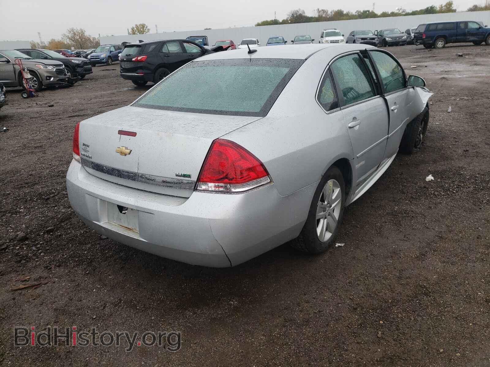 2011 CHEVROLET IMPALA - VIN: 2G1WA5EK4B1146500 - Фото 4