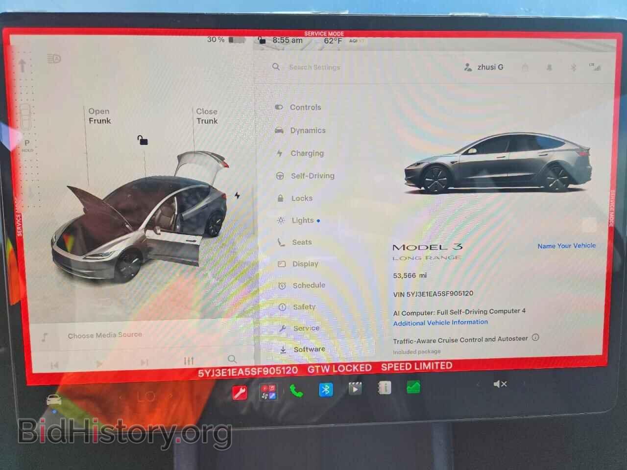 2025 TESLA MODEL 3 - VIN: 5YJ3E1EA5SF905120 - Фото 9