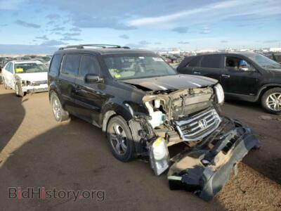 2013 Honda PILOT Pilot EXL, черный — VIN 5FNYF4H58DB048040, Copart