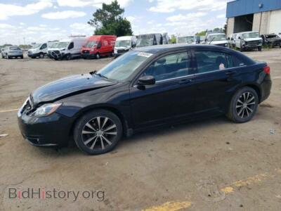 2013 Chrysler 200 Touring, black — VIN 1C3CCBBG2DN716647, Copart