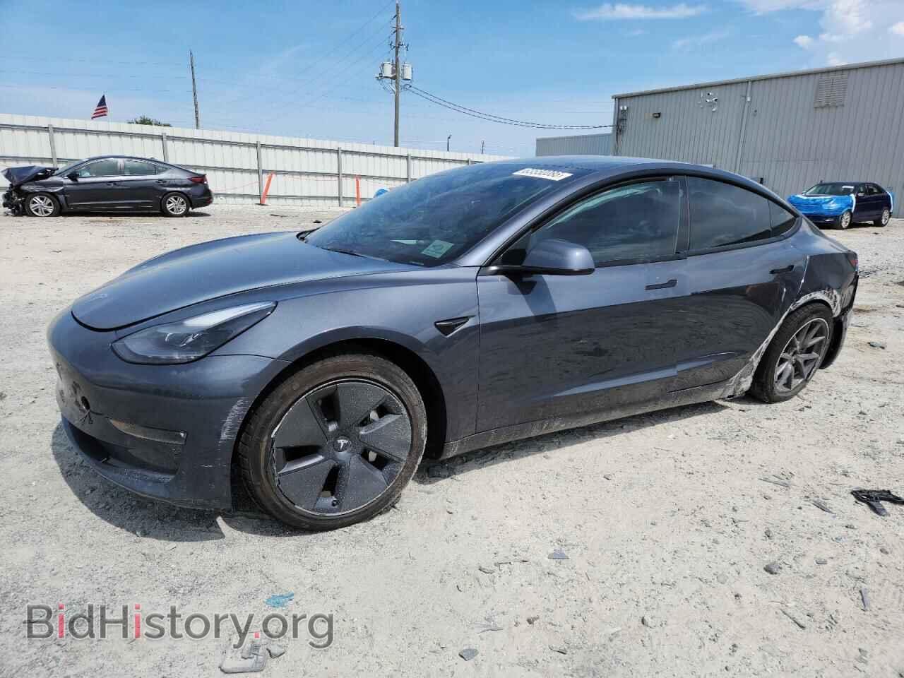 Photo 5YJ3E1EB2NF248810 - TESLA MODEL 3 2022