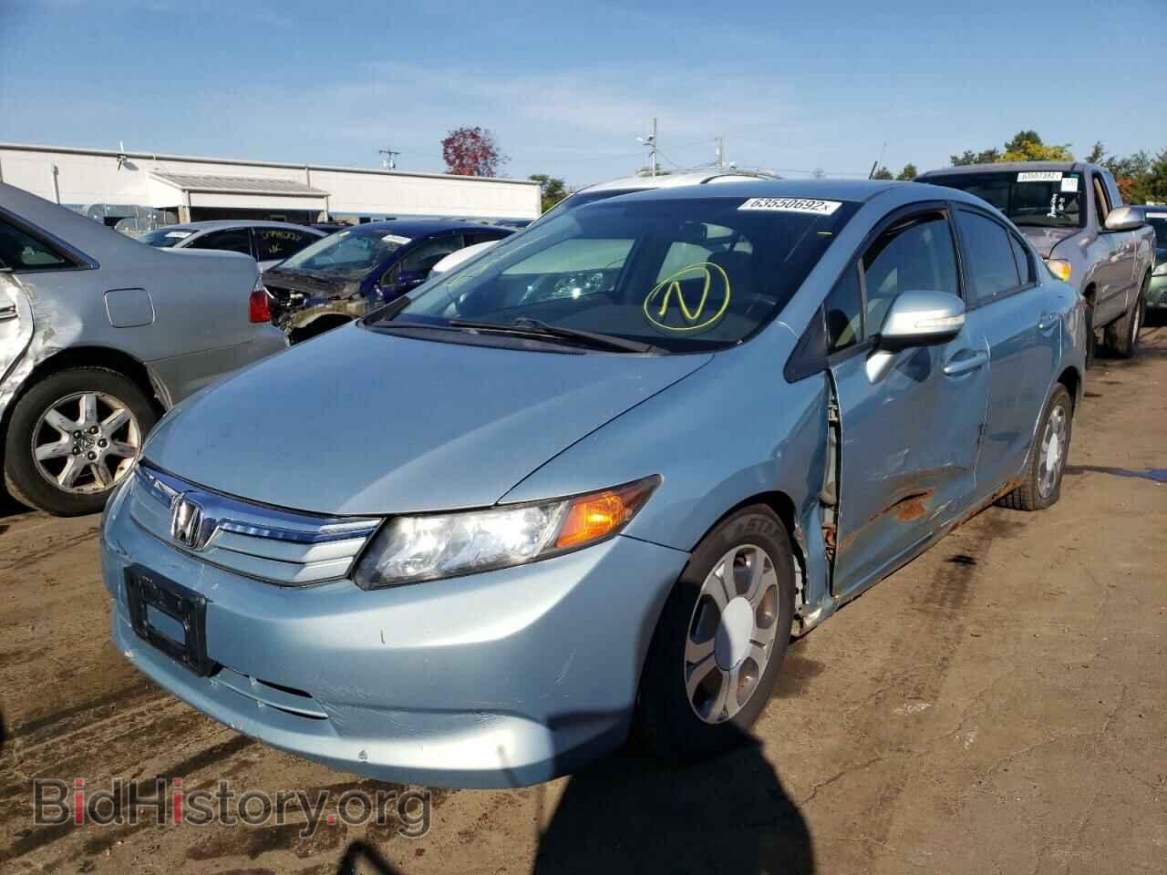2012 HONDA CIVIC - VIN: JHMFB4F24CS008520 - Фото 2