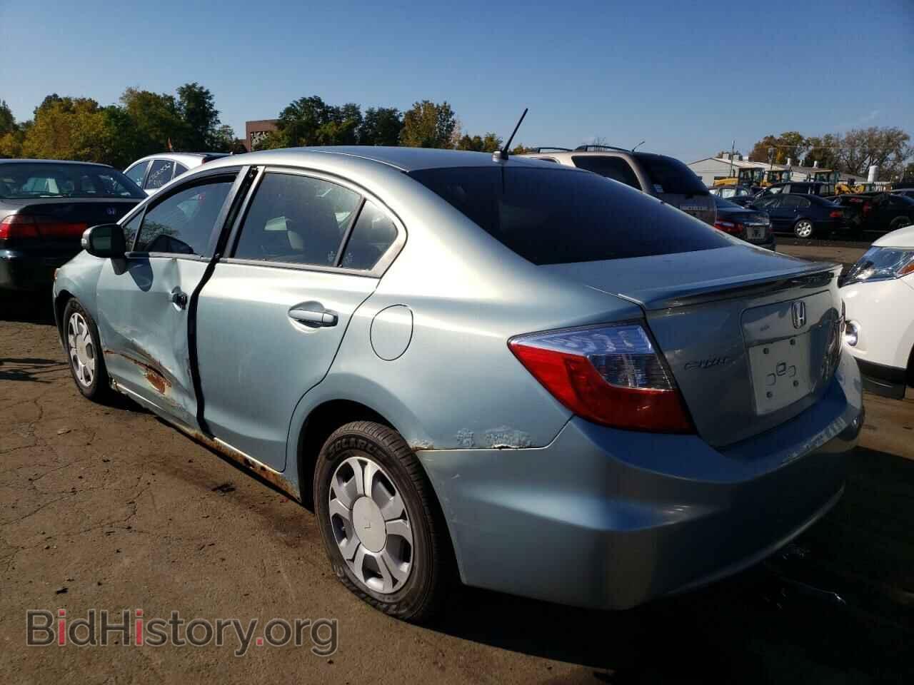 2012 HONDA CIVIC - VIN: JHMFB4F24CS008520 - Фото 3