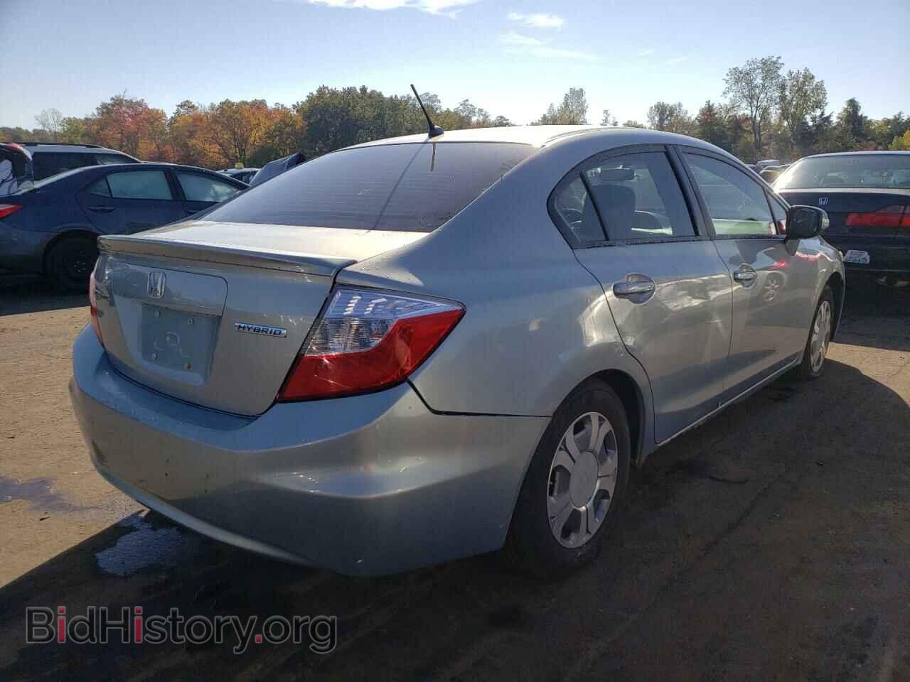 2012 HONDA CIVIC - VIN: JHMFB4F24CS008520 - Фото 4