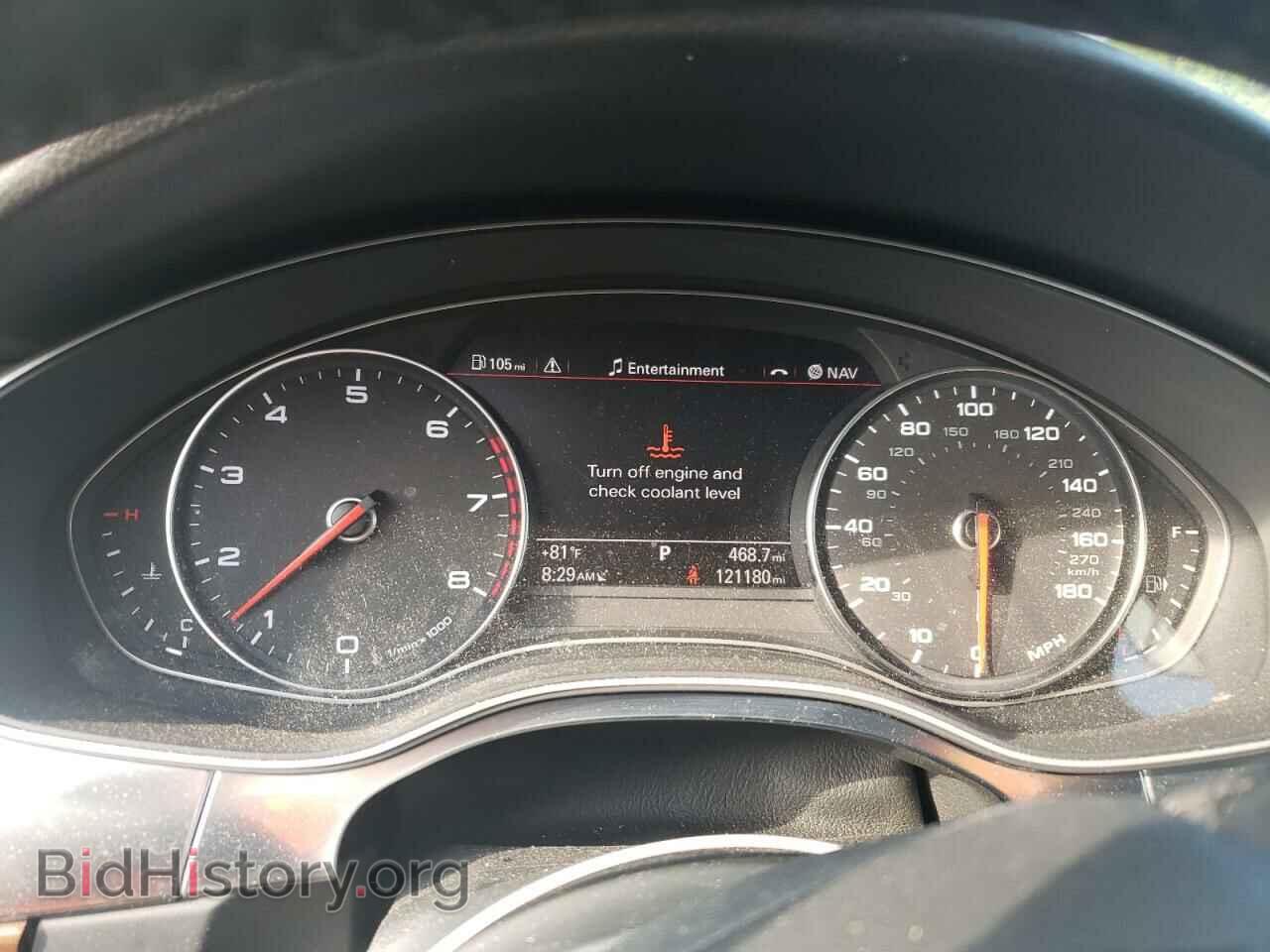 2012 AUDI A6 - VIN: WAUGGAFC0CN074654 - Фото 9