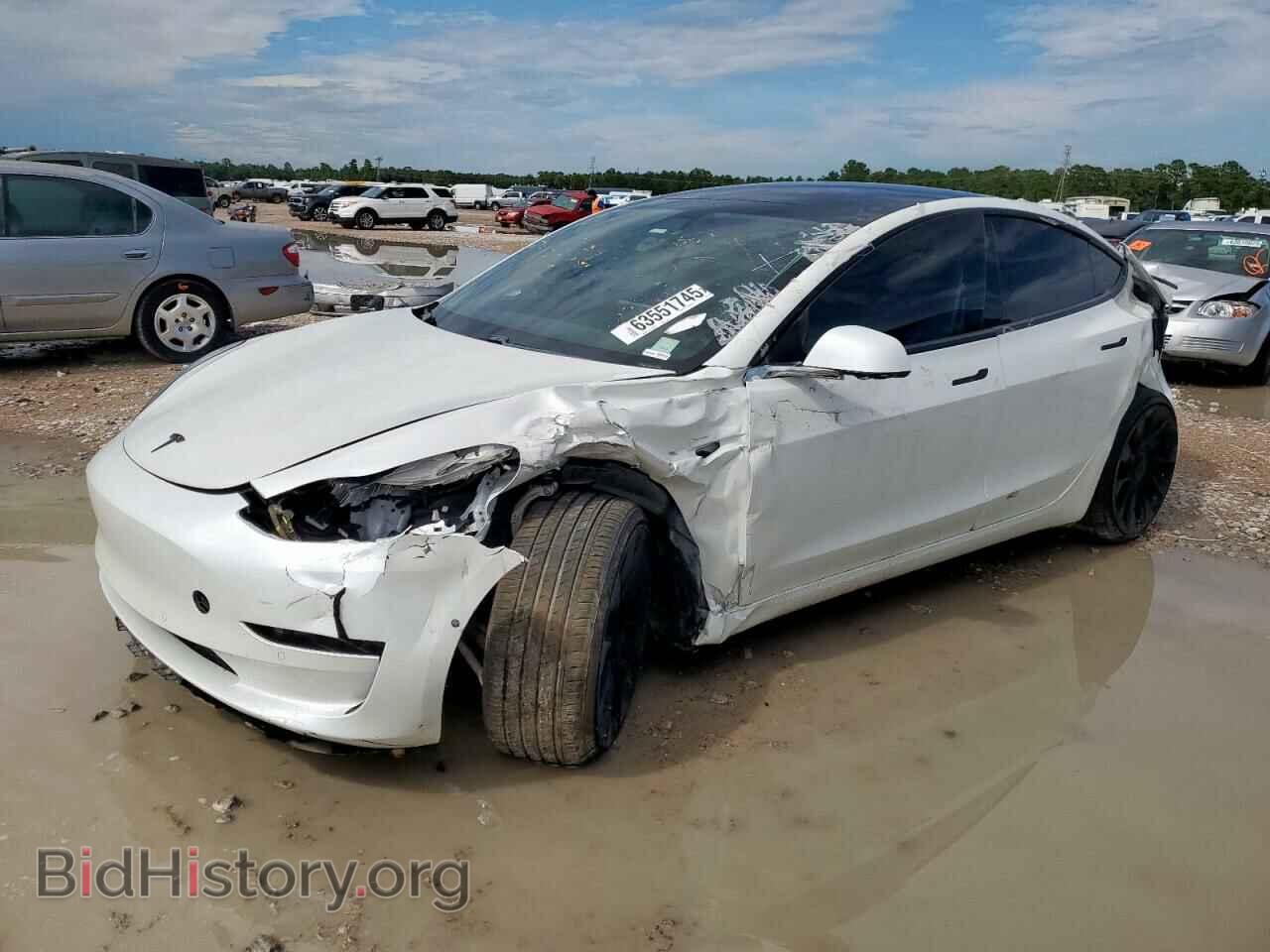 Photo 5YJ3E1EA4LF737357 - TESLA MODEL 3 2020