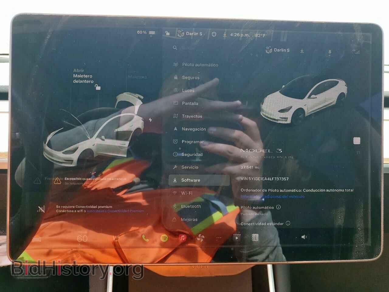 2020 TESLA MODEL 3 - VIN: 5YJ3E1EA4LF737357 - Photo 9