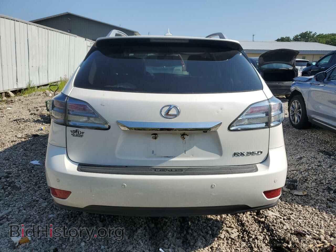 2012 LEXUS RX350 - VIN: 2T2BK1BA8CC130404 - Фото 6