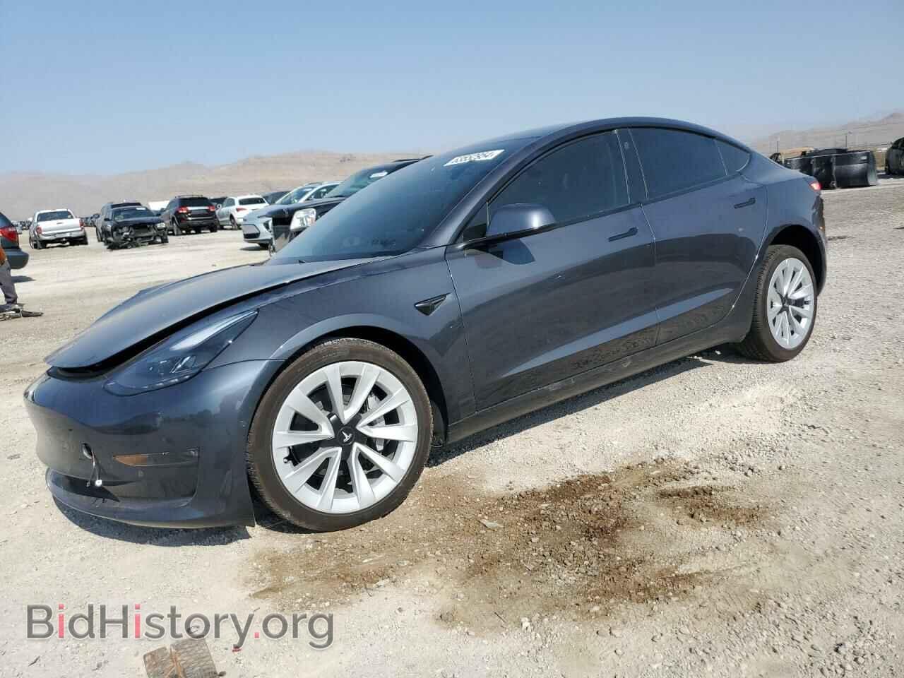 Photo 5YJ3E1EB0MF005205 - TESLA MODEL 3 2021