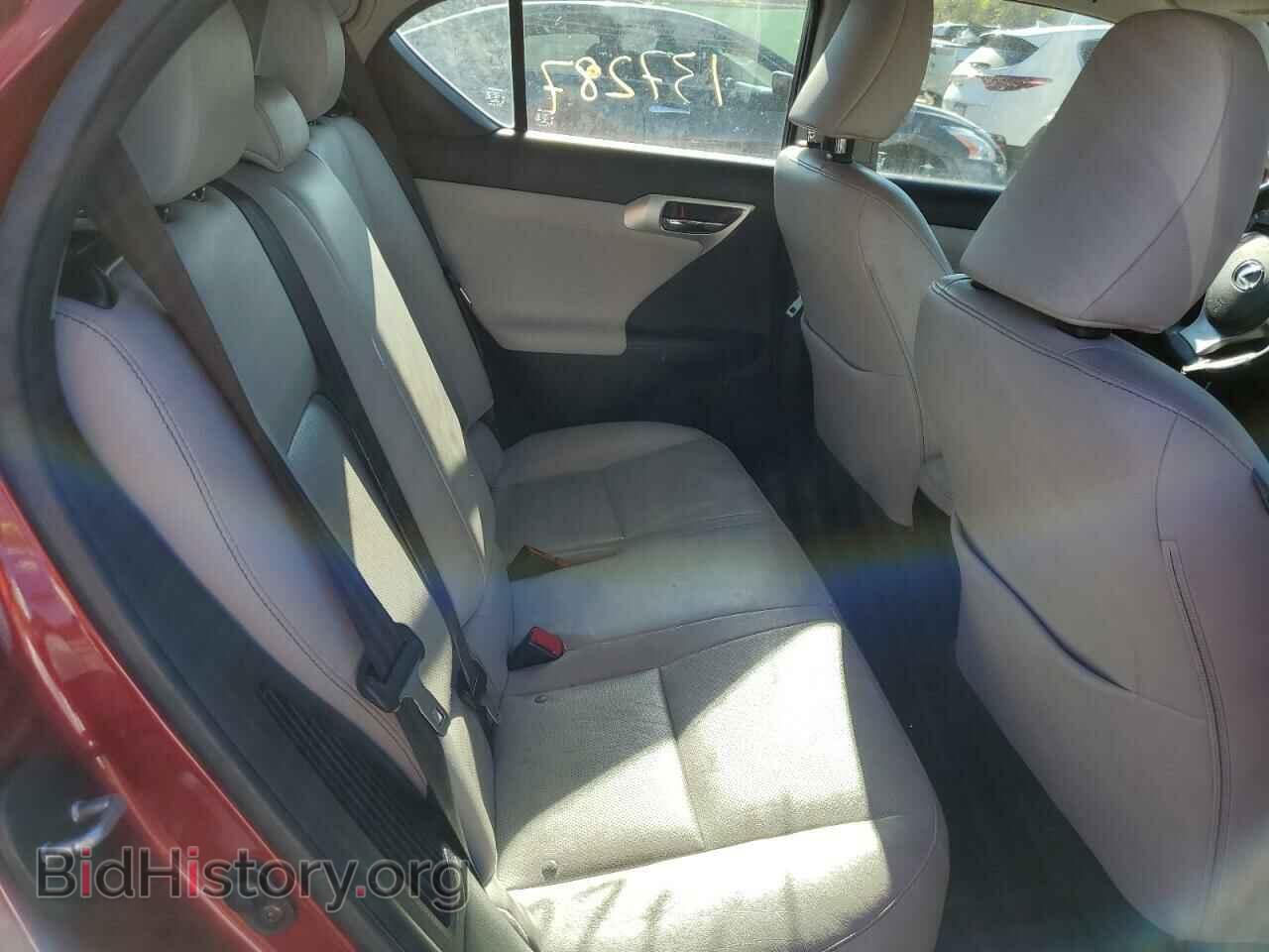 2012 LEXUS CT 200 - VIN: JTHKD5BH5C2083395 - Фото 6