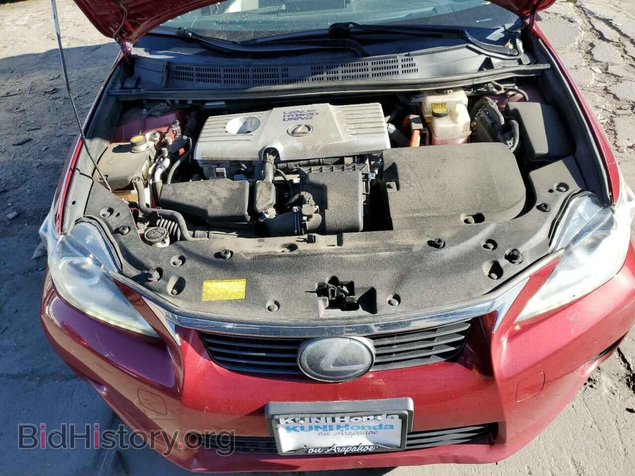 2012 LEXUS CT 200 - VIN: JTHKD5BH5C2083395 - Фото 7
