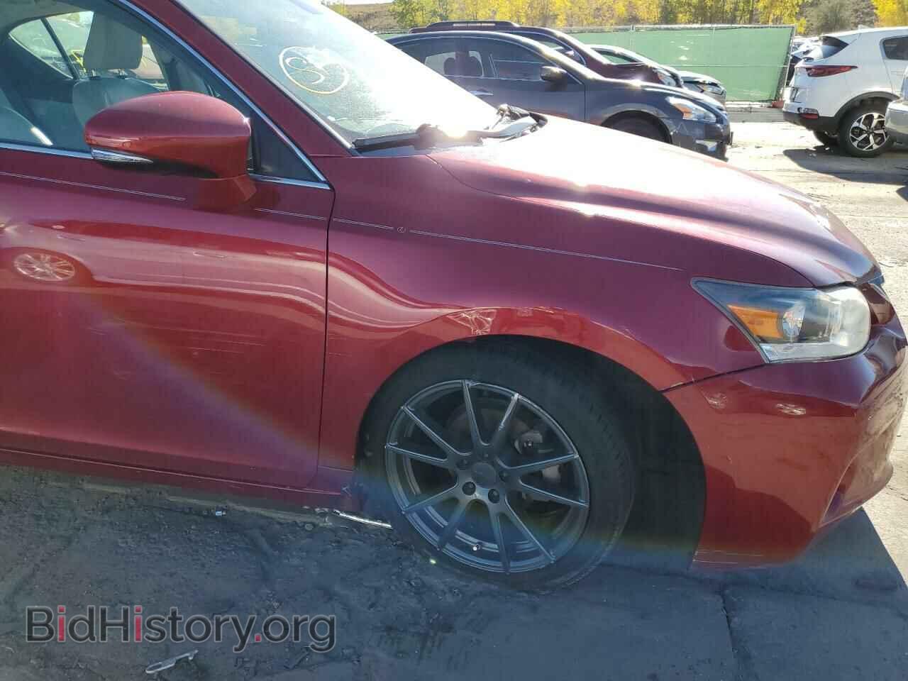 2012 LEXUS CT 200 - VIN: JTHKD5BH5C2083395 - Фото 9