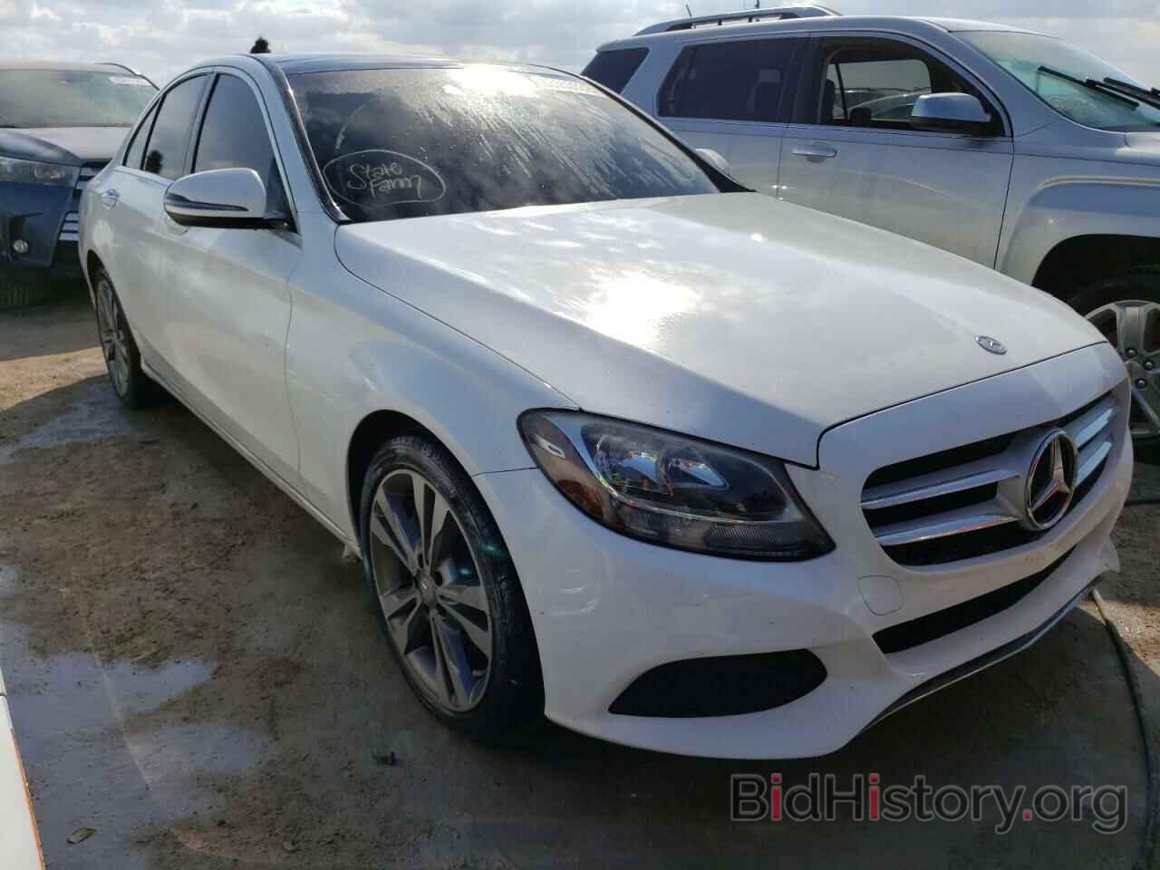 Photo 55SWF4JB3GU149738 - MERCEDES-BENZ C-CLASS 2016