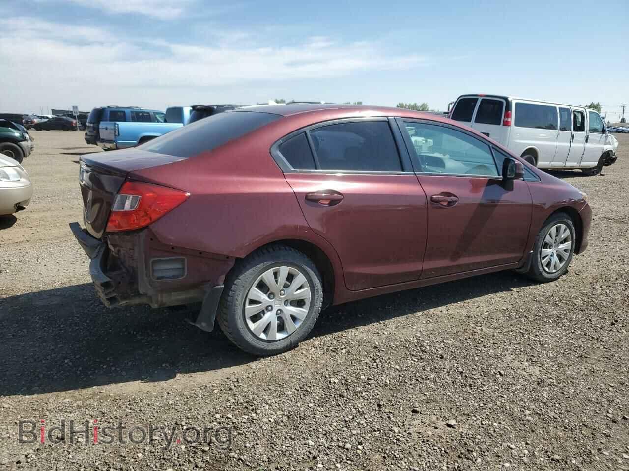 2012 HONDA CIVIC - VIN: 2HGFB2F46CH057671 - Photo 3