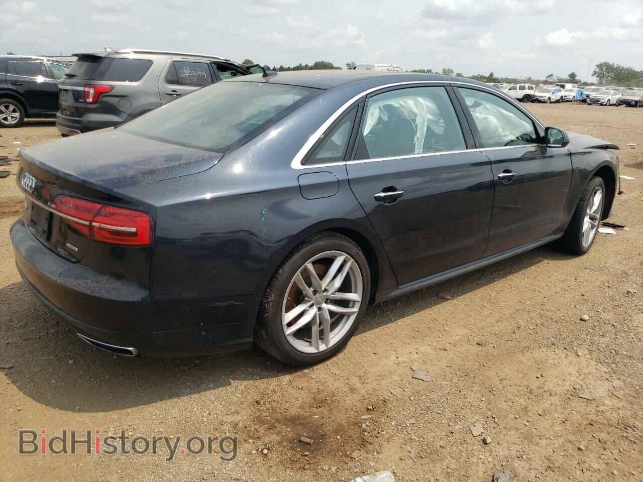 2017 AUDI A8 - VIN: WAU44AFD3HN016596 - Фото 3