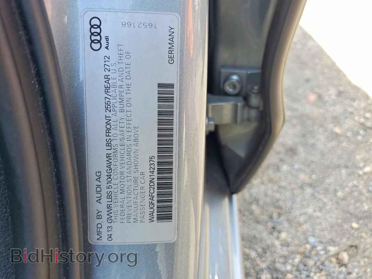 2013 AUDI A6 - VIN: WAUGFAFC2DN142375 - Photo 12