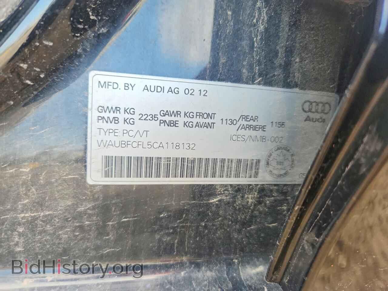 2012 AUDI A4 - VIN: WAUBFCFL5CA118132 - Photo 12