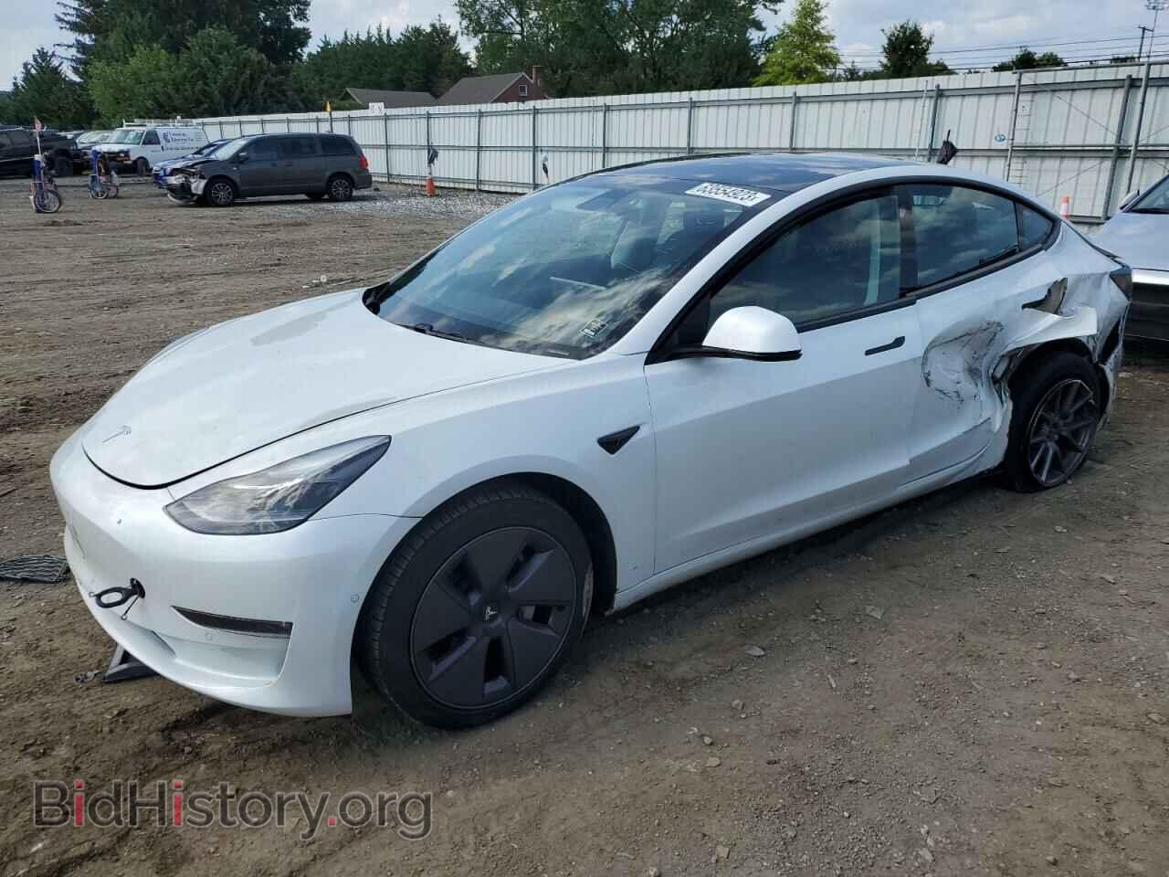 Фотография 5YJ3E1EB6MF078840 - TESLA MODEL 3 2021