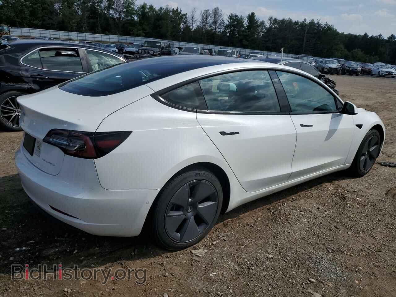 2021 TESLA MODEL 3 - VIN: 5YJ3E1EB6MF078840 - Фото 3