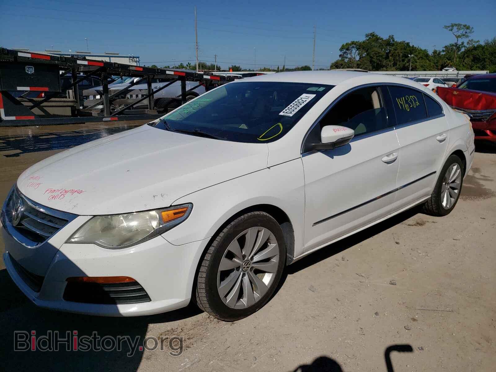 2012 VOLKSWAGEN CC - VIN: WVWMN7AN3CE500618 - Фото 2