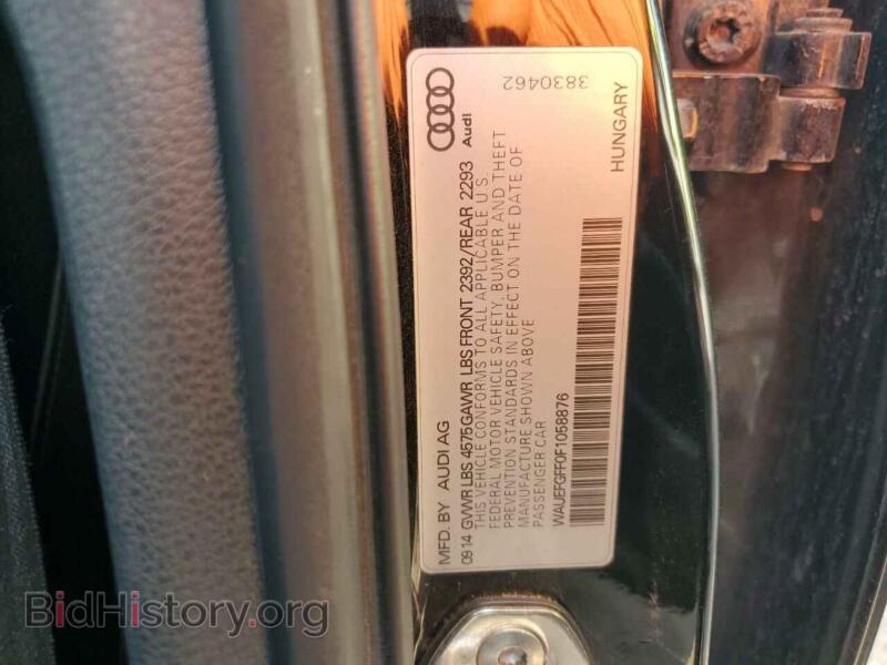 2015 Audi A3 (VIN WAUEFGFF0F1058876) — фото 12 из 12