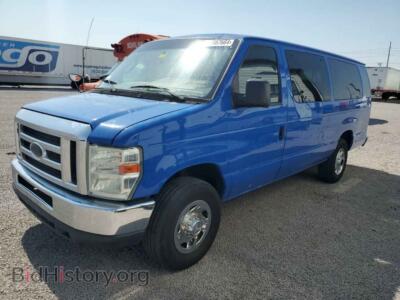 2014 Ford ALL MODELS E350 Super Duty Wagon, синий — VIN 1FBSS3BL7EDA57540, Copart