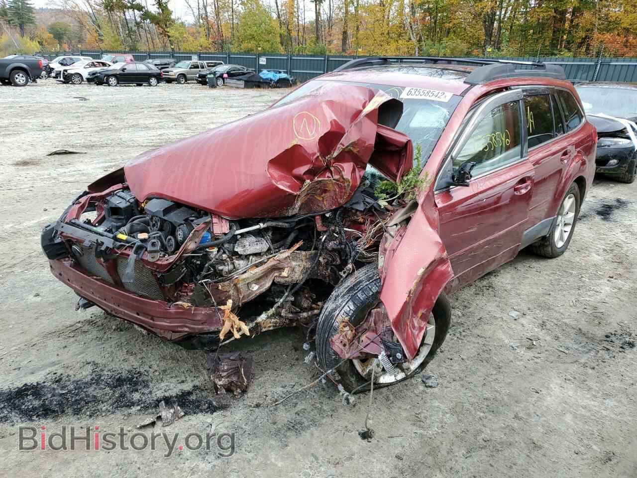 2013 SUBARU OUTBACK - VIN: 4S4BRBLC3D3314726 - Фото 2