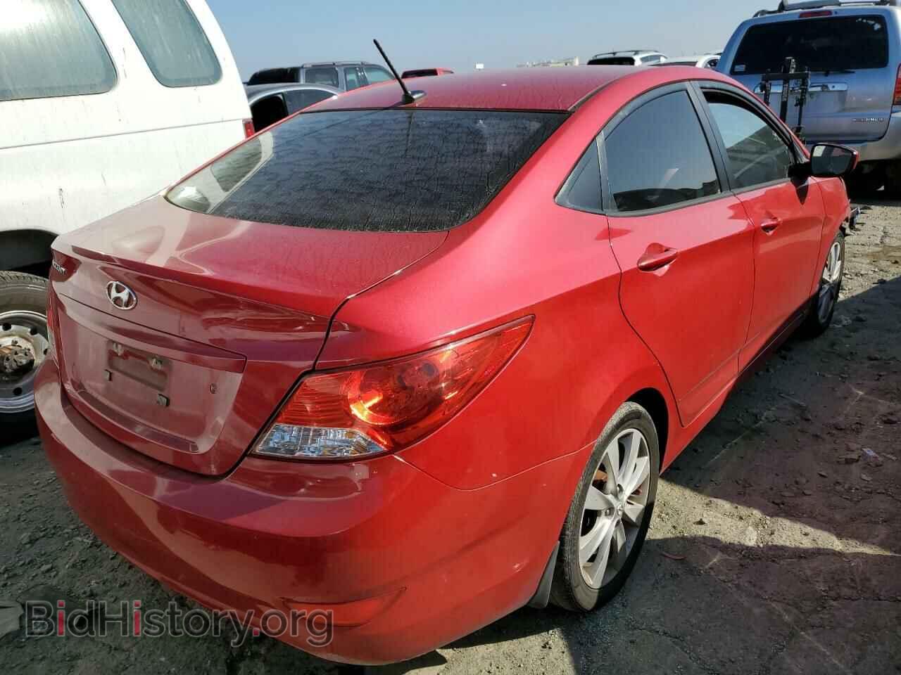 2014 HYUNDAI ACCENT - VIN: KMHCU4AE0EU765482 - Фото 4