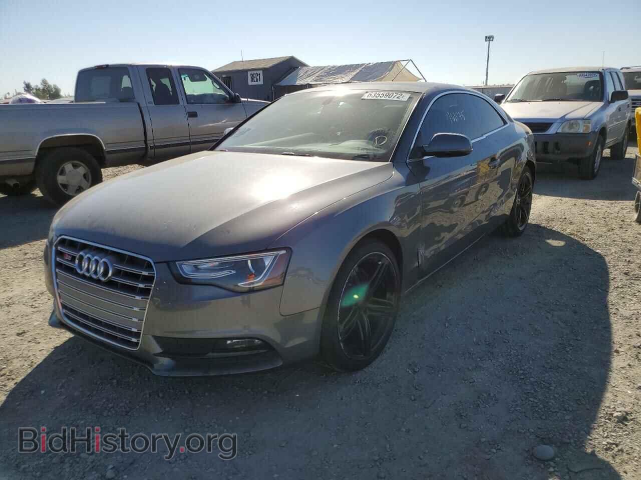 2013 AUDI A5 - VIN: WAUCFAFR7DA034666 - Фото 2