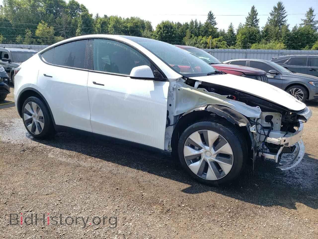 2022 TESLA MODEL Y - VIN: 7SAYGDEE9NF505573 - Фото 4