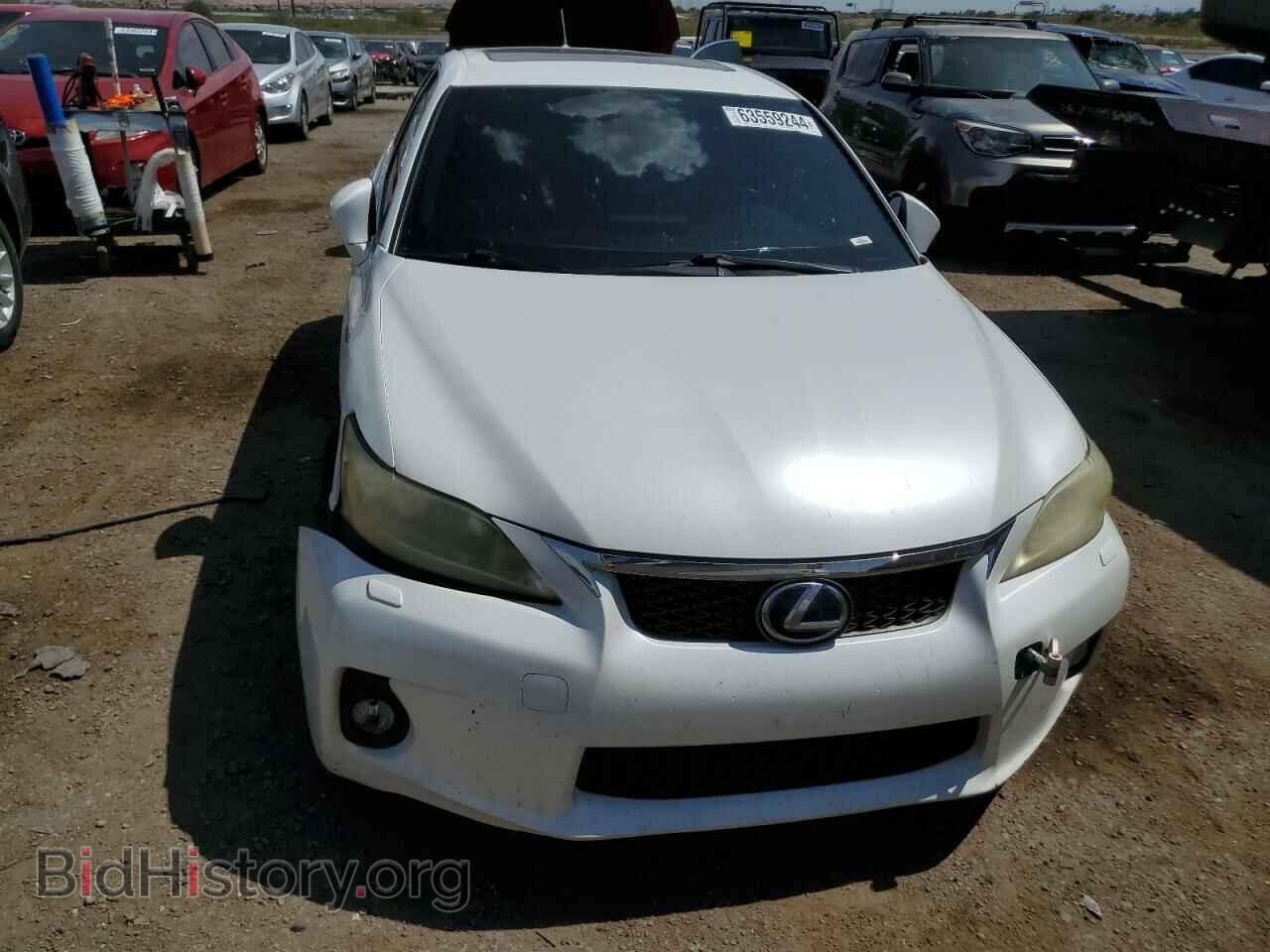 2012 LEXUS CT 200 - VIN: JTHKD5BH8C2063996 - Фото 5