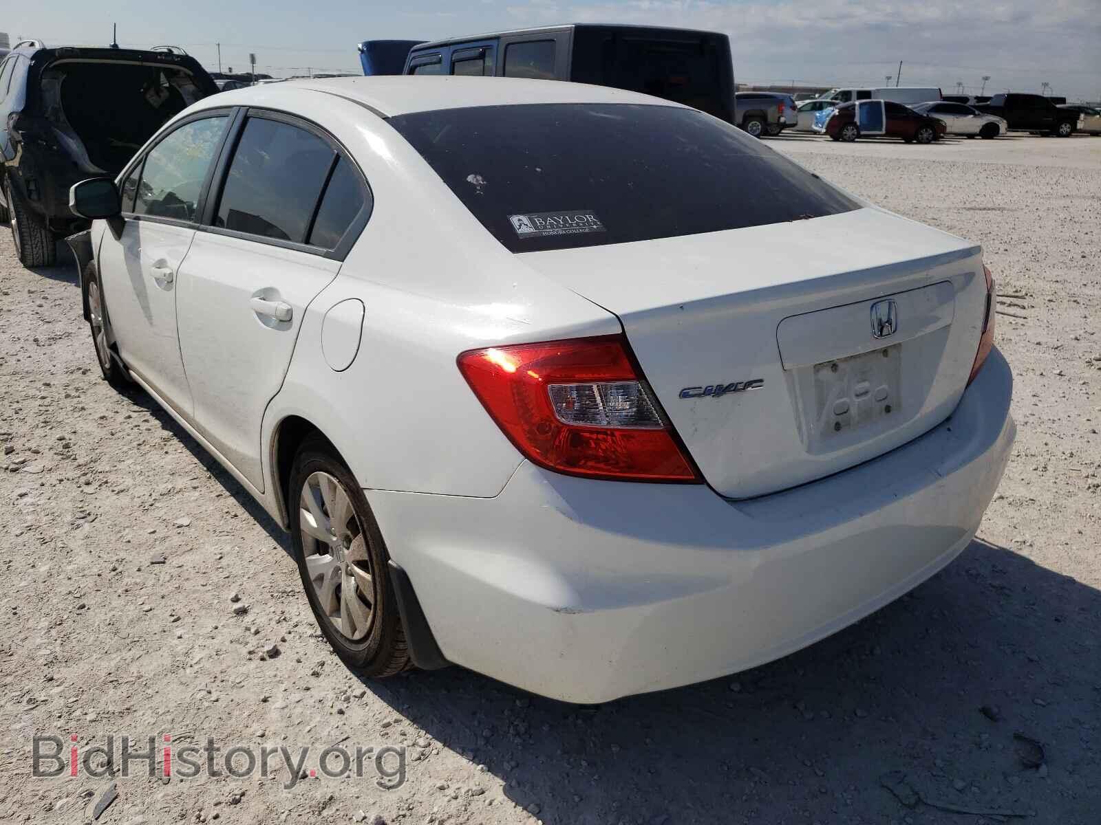 2012 HONDA CIVIC - VIN: 2HGFB2F53CH314228 - Фото 3