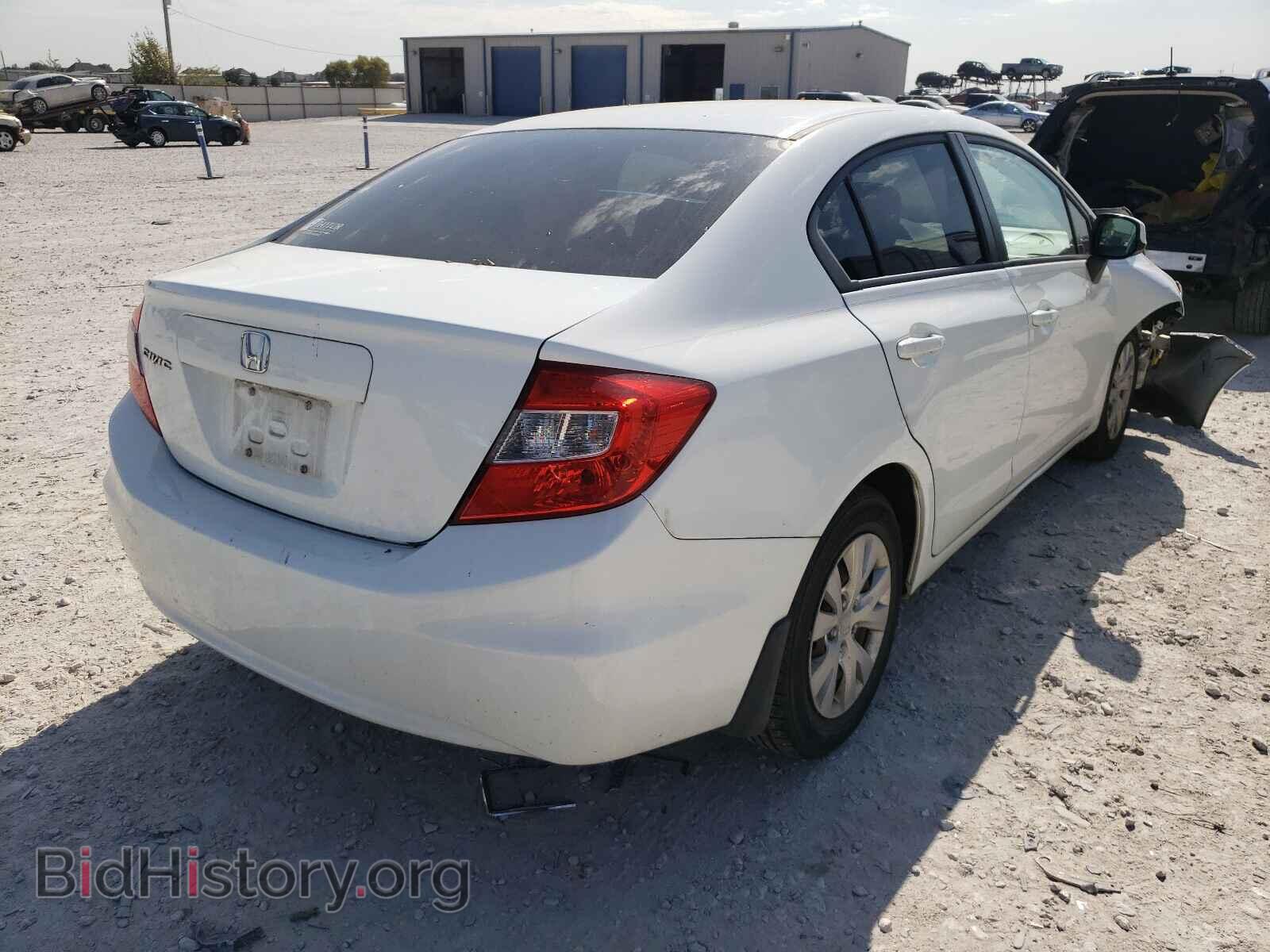 2012 HONDA CIVIC - VIN: 2HGFB2F53CH314228 - Фото 4