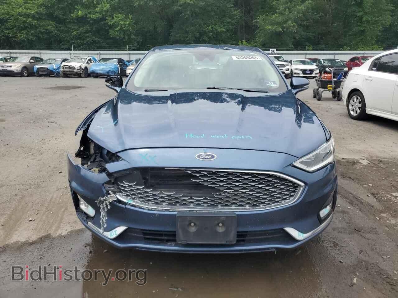 2019 FORD FUSION - VIN: 3FA6P0RU8KR192630 - Фото 5
