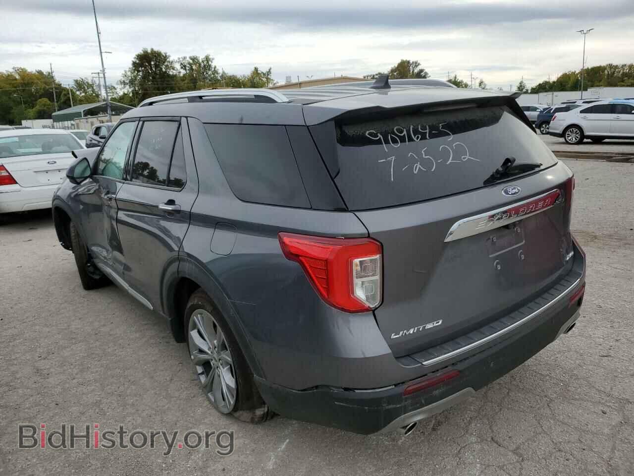 2022 FORD EXPLORER - VIN: 1FMSK8FH7NGA52296 - Фото 3