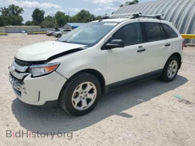 2012 Ford EDGE SE, white — VIN 2FMDK3G93CBA59236, Copart