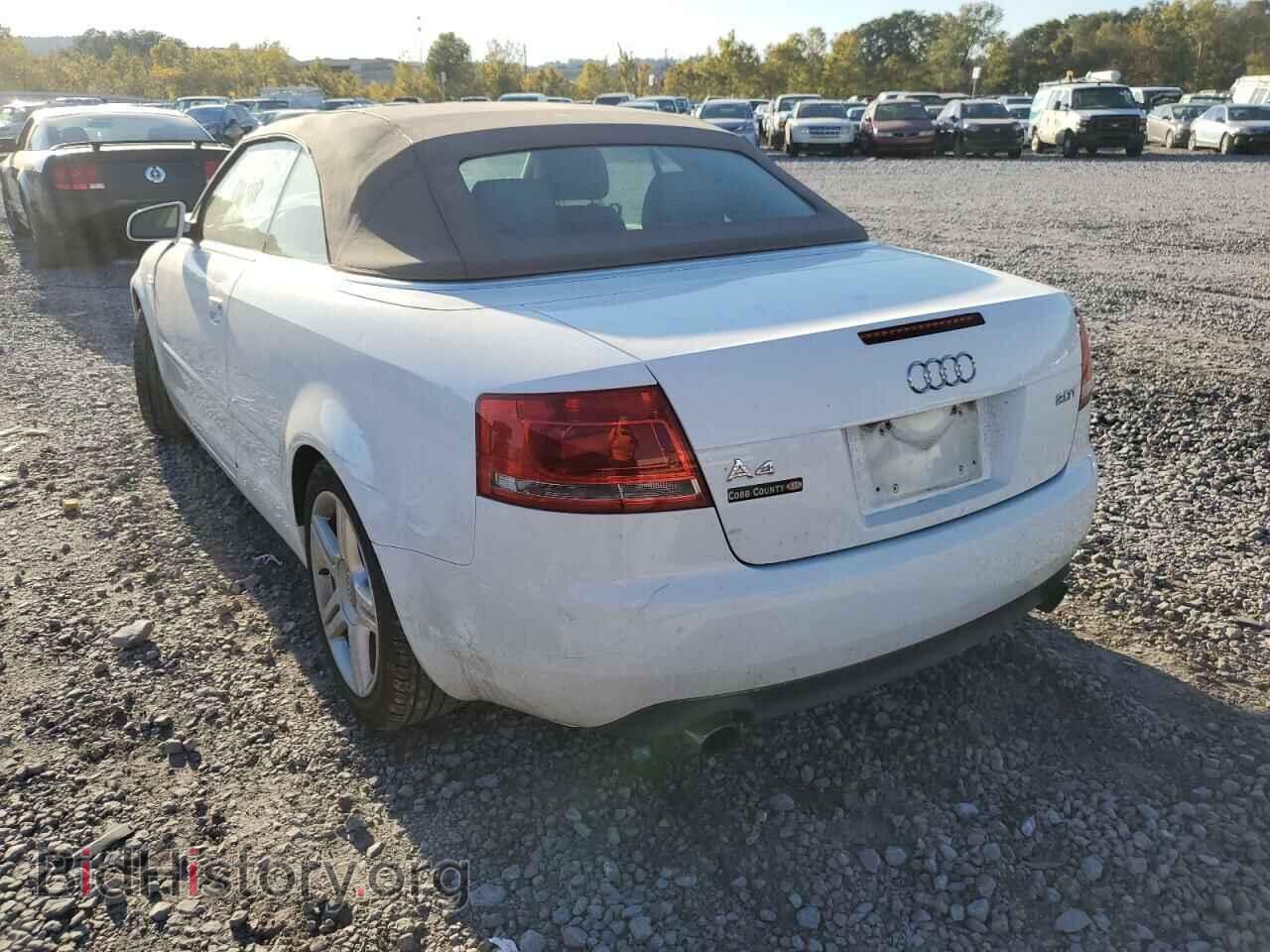 2007 AUDI A4 - VIN: WAUAF48H17K034870 - Фото 3