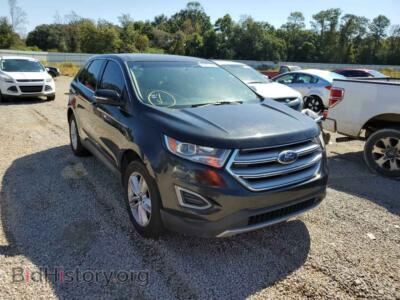 2015 Ford EDGE Edge SEL, черный — VIN 2FMTK4J88FBB16973, Copart